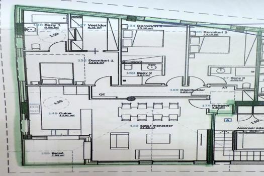 Three-Bedroom Penthouse for Sale in La Massana